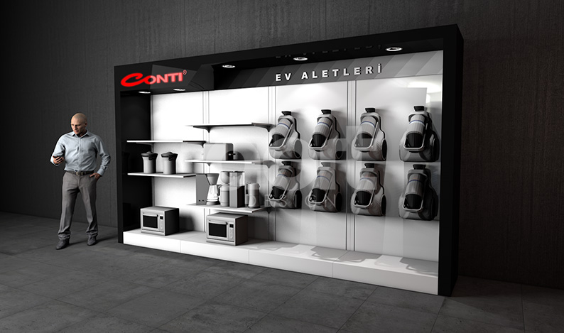 Conti Wall Stands