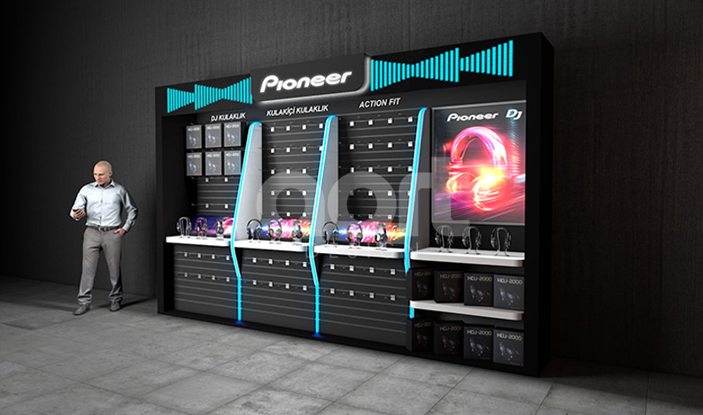 Pioneer Wall Headphone Stands