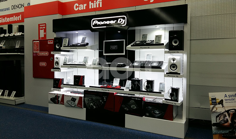 Pioneer Wall Stands