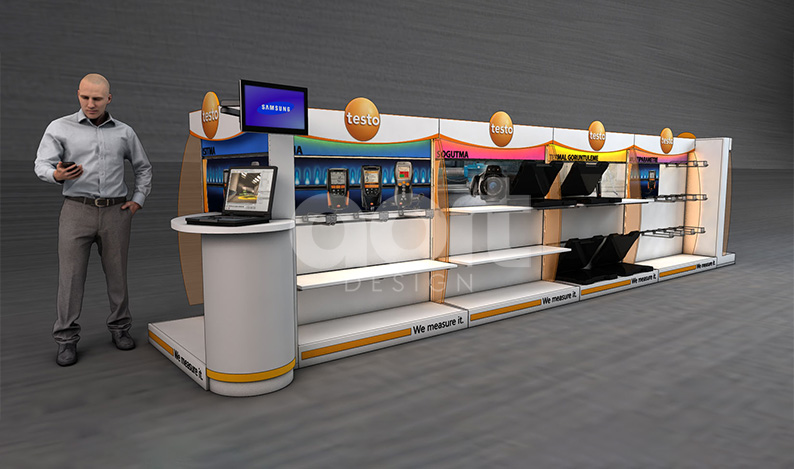 Testo Display Stands